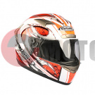 ���� G-335 MOBILITA ROSSO (white red flame), XL