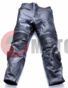 Штаны мото (кожа) Force Cannon,черные,L Штаны мото (кожа) Force Cannon,черные,L