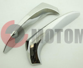 Накладка декоративная Индиго150 лев/прав. хроммрованн. Накладка декоративная Индиго150 лев/прав. хроммрованн.